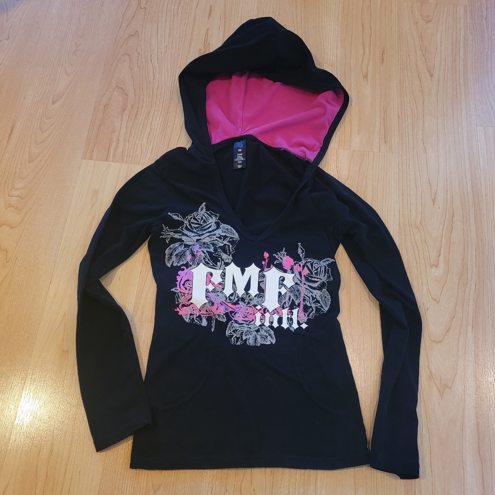 FMF Intl long sleeve hooded top size Med